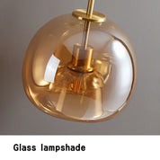 EssenceGlow - Minimalist Glass Ceiling Light