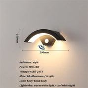 VistaGleam - Modern Waterproof Wall Light