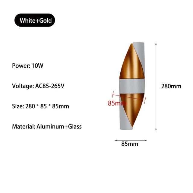 Cascadia - LED Outdoor Wall Light
