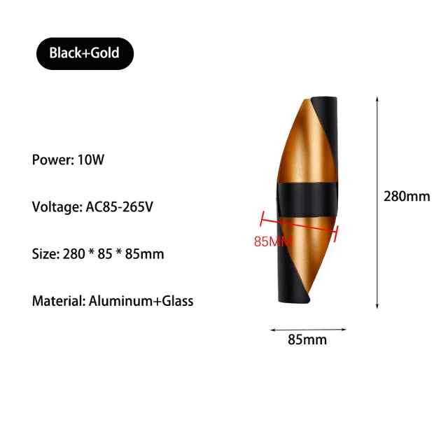 Cascadia - LED Outdoor Wall Light