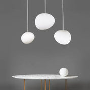 HaloGlow - Round Glass Pendant Light