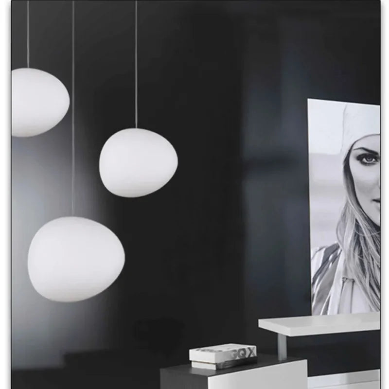 SphereShine - Round Glass Pendant Light