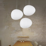 HaloGlow - Round Glass Pendant Light