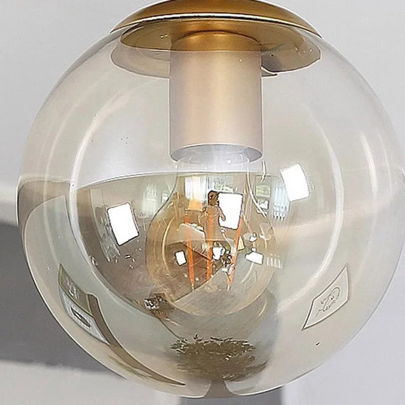 ModernOrb - Glass Sphere Ceiling Mount
