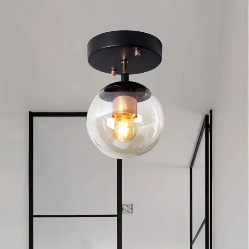 ModernOrb - Glass Sphere Ceiling Mount
