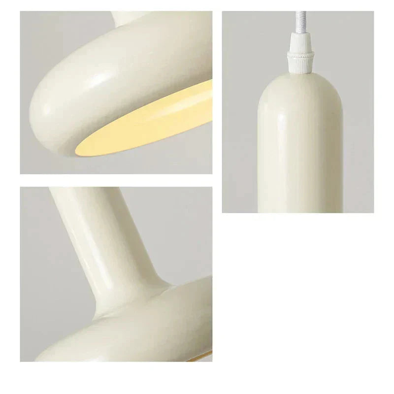 WaveGlow - Modern LED Pendant Light with Foldable Kitchen Tap