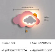 GlanzGleam - LED Wall Lamp for Children's Rooms and Corridors