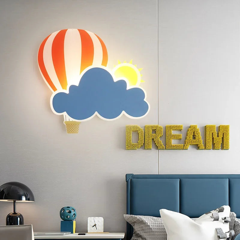 GlanzGleam - LED Wall Lamp for Children's Rooms and Corridors