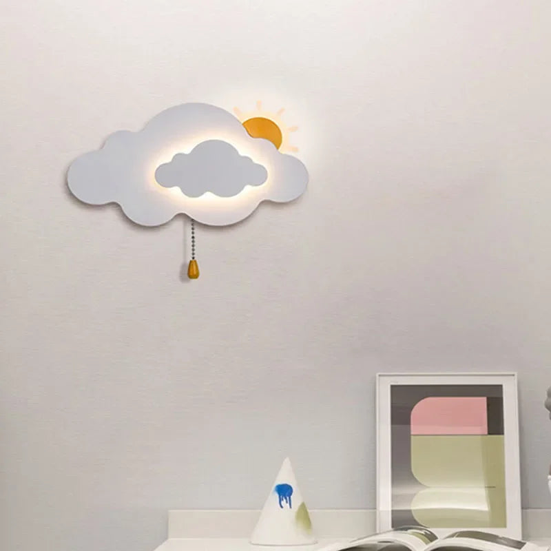 GlanzGleam - LED Wall Lamp for Children's Rooms and Corridors
