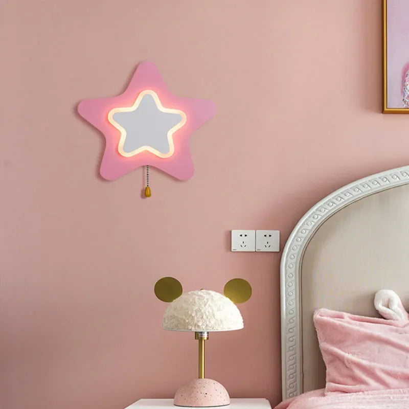 GlanzGleam - LED Wall Lamp for Children's Rooms and Corridors