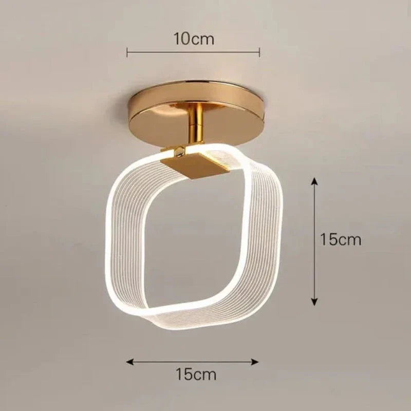 KreativGlow - Slim LED Ceiling Light