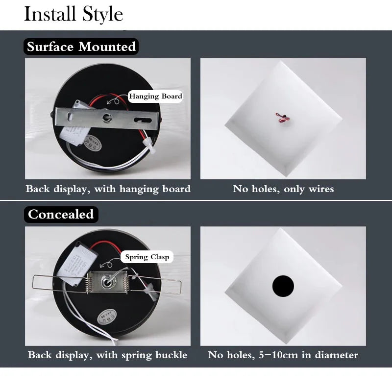 KreativGlow - Slim LED Ceiling Light