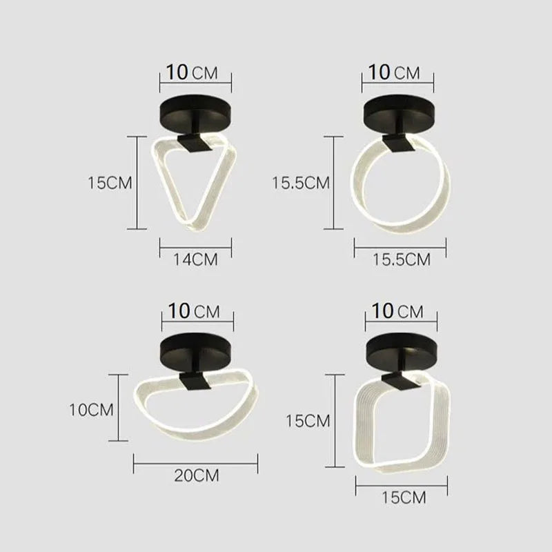 KreativGlow - Slim LED Ceiling Light