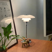 CelestialGlimmer - Scandinavian Simple Glass Table Lamp