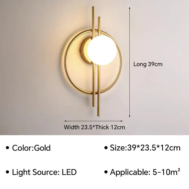 StylishLumina - Modern LED Wall Lamp