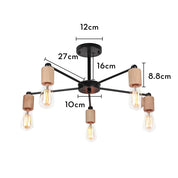 LoftLuster - Scandinavian Loft Chandelier