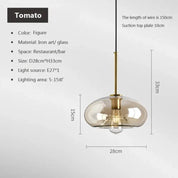 LoftLuxe - Scandinavian Glass Pendant Light