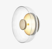 LuminousSphere - Hanging Wall Lamp with Glass Shade