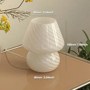 ZenGlow - Glass Table Desk Lamp