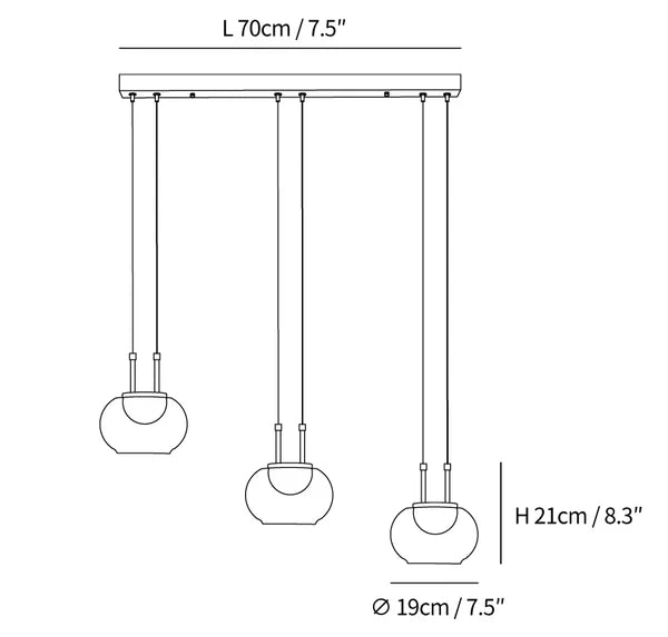 Mystique – Enchanting Halo Pendant Light