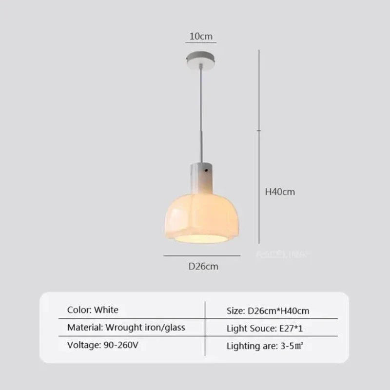 MedievalSimplicity - Glass Pendant Light