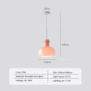 MedievalSimplicity - Glass Pendant Light