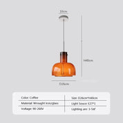 MedievalSimplicity - Glass Pendant Light