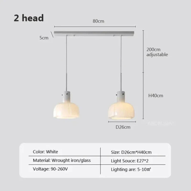 MedievalSimplicity - Glass Pendant Light