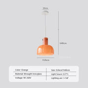 MedievalSimplicity - Glass Pendant Light