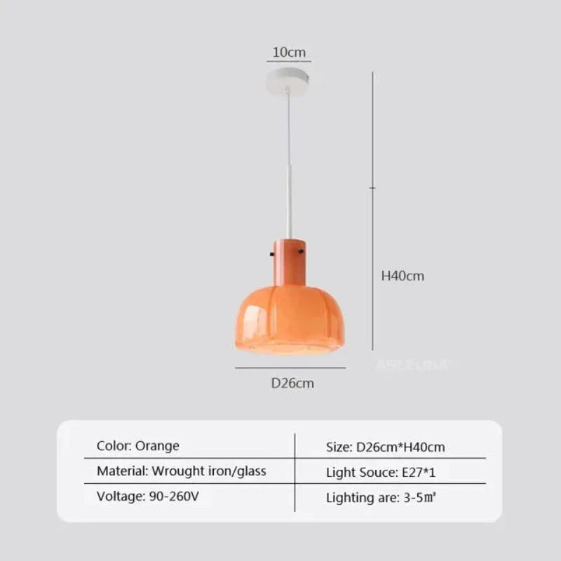 MedievalSimplicity - Glass Pendant Light