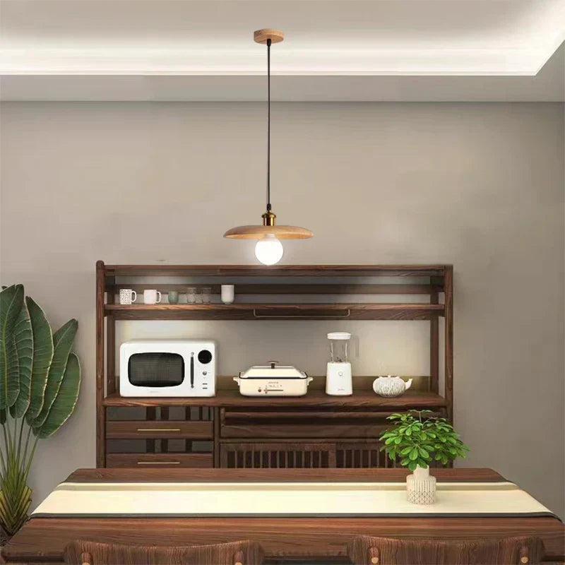 NordicNimbus - Scandinavian Wooden Pendant Light
