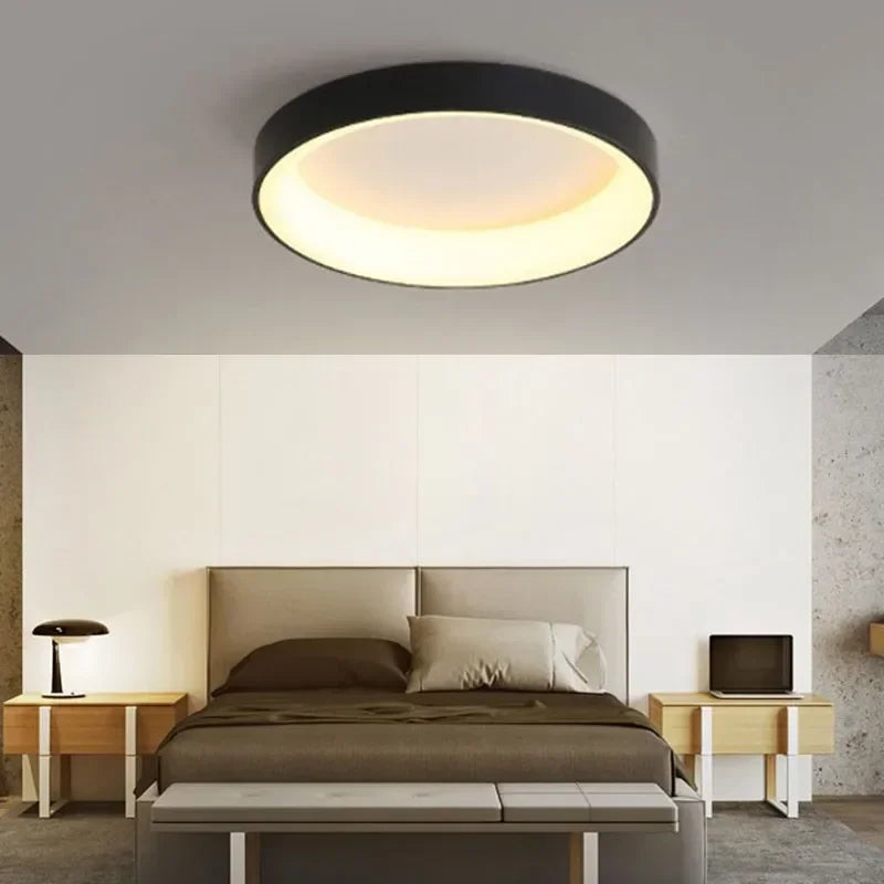 AuroraGlans - Round LED Ceiling Lights in Scandinavian Design