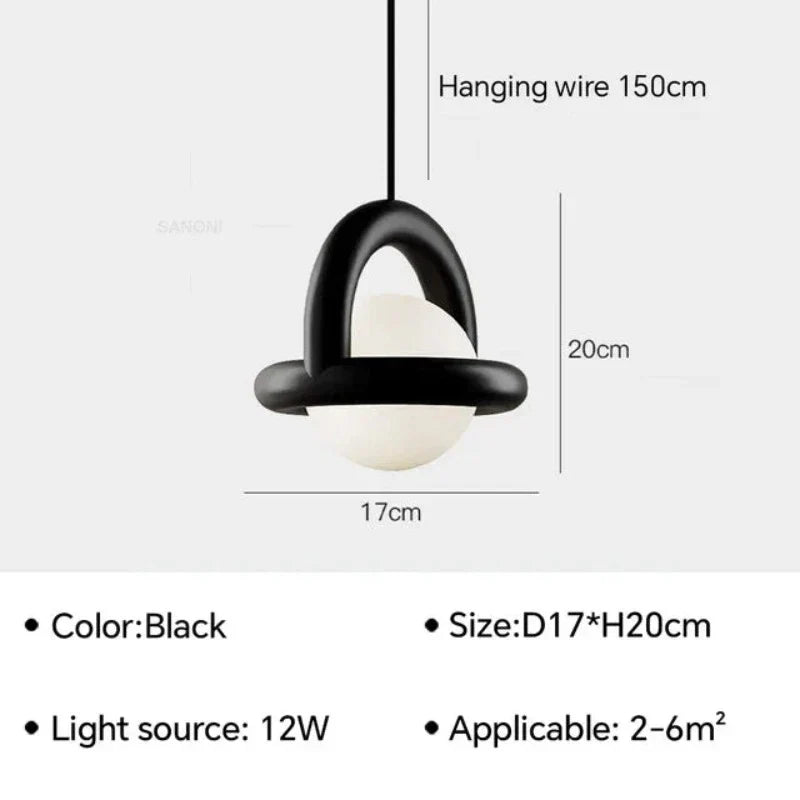 HallShimmer - Radiant Ball Pendant Light