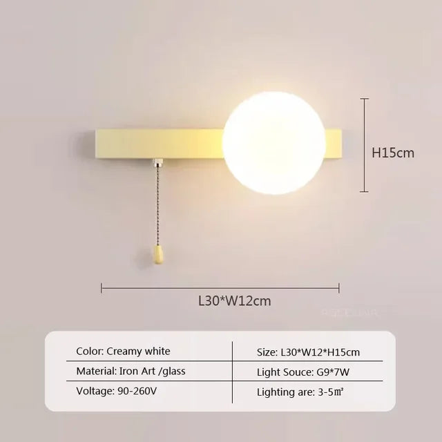 ZenithNook - Scandinavian Wall Lamp