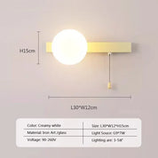 ZenithNook - Scandinavian Wall Lamp