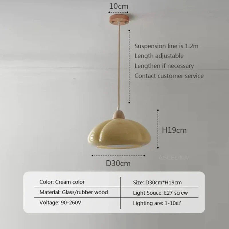 MedievalLuxe - Cream Pendant Light