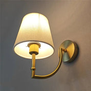 LuminaLuxe - Contemporary Linen Wall Lamp