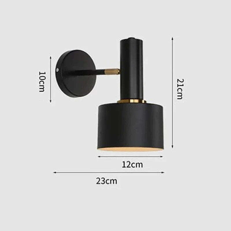 GoldGleam - Gold Wall Lamp