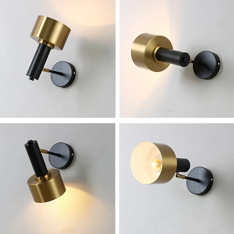 GoldGleam - Gold Wall Lamp