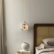 ClearAura - Minimalist Glass Lamp