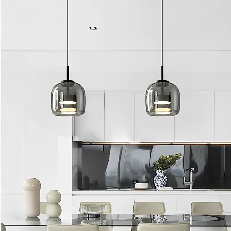ClearAura - Minimalist Glass Lamp