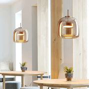 ClearAura - Minimalist Glass Lamp