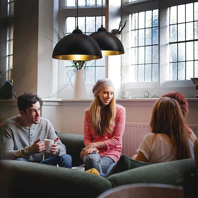 DomeGlow - Pendant Light with Dome-shaped Shade