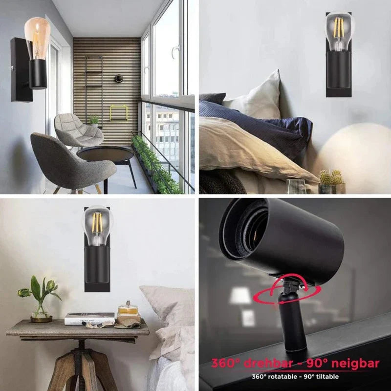 DownyLumina - Vintage Wall Lamp