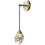 LuxorLicht - Modern wall lamp with crystals and LED lighting