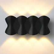 Solara - Modern waterproof LED outdoor wall lights made of aluminium
