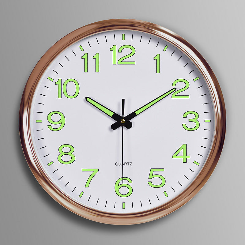 Illuminated Silent Wall Clock 30 cm
