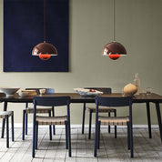 Half-Round Scandinavian Pendant Light Macaron