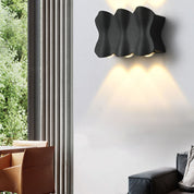Solara - Modern waterproof LED outdoor wall lights made of aluminium