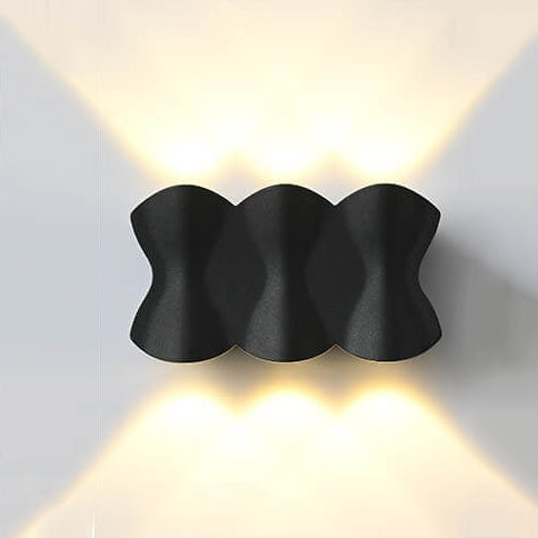 Solara - Modern waterproof LED outdoor wall lights made of aluminium